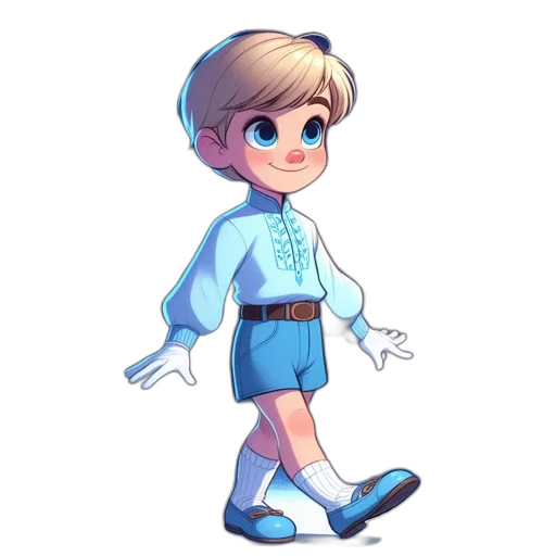jacket, staff, robot, cartoon transparent PNG cut-out