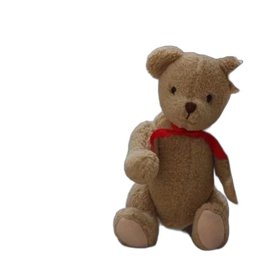 staff, 3d render, beige, teddy transparent PNG cut-out