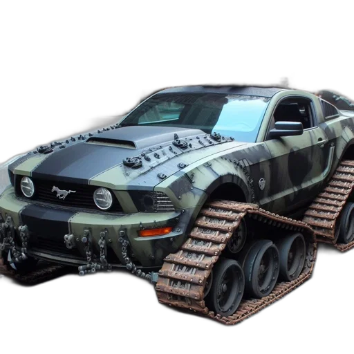 car, weapon, robot, animal transparent PNG cut-out