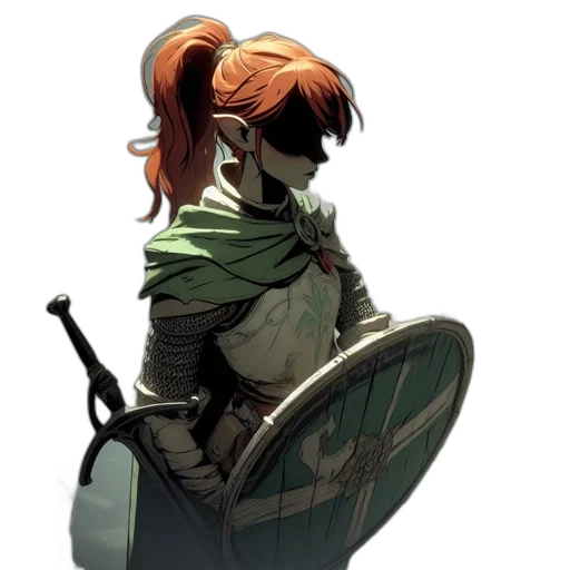 staff, sword, weapon, jacket transparent PNG cut-out