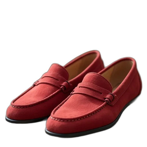 shoes, photorealistic, 3d render, red transparent PNG cut-out