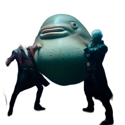 creature, mask, animal, staff transparent PNG cut-out