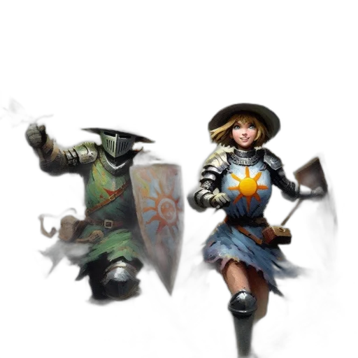 staff, sword, weapon, fantasy art transparent PNG cut-out