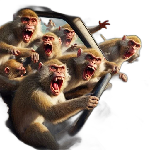 animal, concept art, photorealistic, comic transparent PNG cut-out