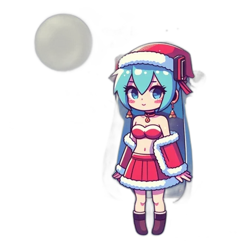 dress, staff, hat, robot transparent PNG cut-out
