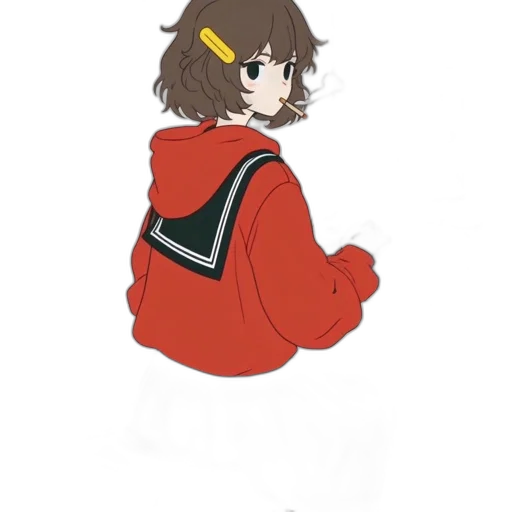 jacket, staff, creature, dress transparent PNG cut-out