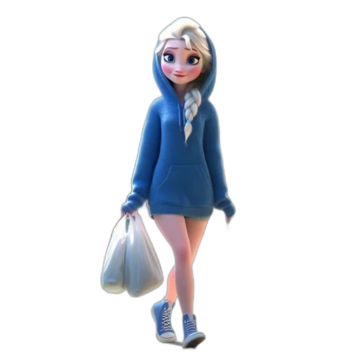 dress, jacket, 3d render, concept art transparent PNG cut-out