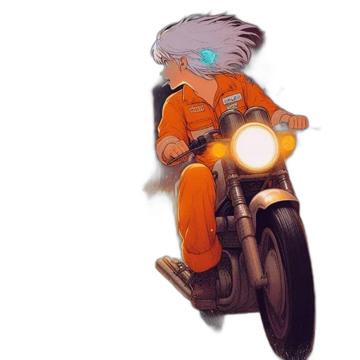 jacket, robot, weapon, creature transparent PNG cut-out