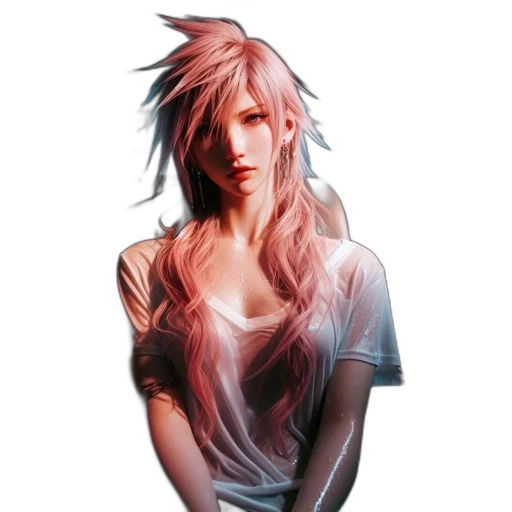 hair, face, dragon, creature transparent PNG cut-out