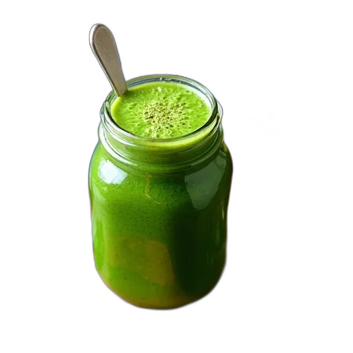 food, bottle, 3d render, green transparent PNG cut-out