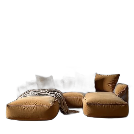 furniture, shoes, crown, 3d render transparent PNG cut-out