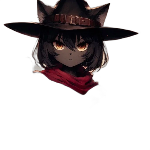hat, mask, staff, weapon transparent PNG cut-out