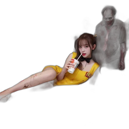 creature, robot, staff, dress transparent PNG cut-out