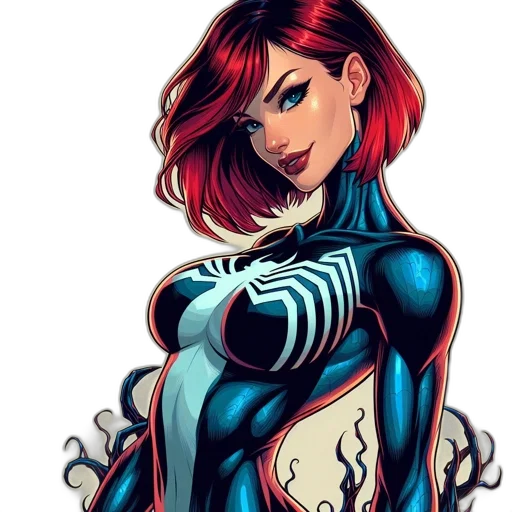 comic book art, concept art, cartoon, fantasy art transparent PNG cut-out