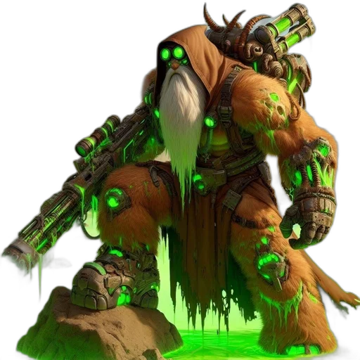 creature, weapon, concept art, fantasy art transparent PNG cut-out