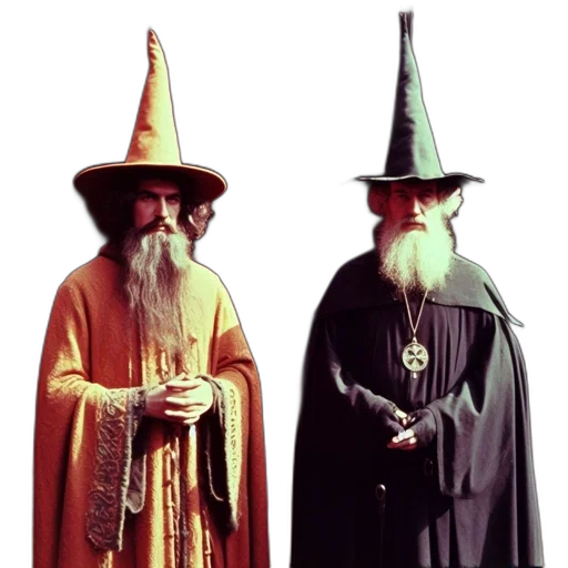 hat, staff, mask, concept art transparent PNG cut-out
