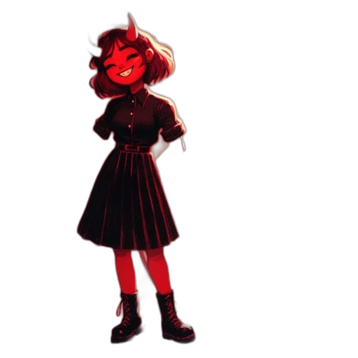 dress, staff, mask, creature transparent PNG cut-out