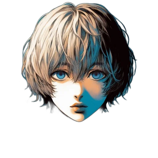 face, mask, hair, robot transparent PNG cut-out