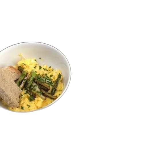 food, plate, featuring, scrambled transparent PNG cut-out