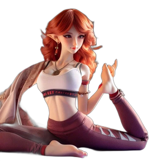 staff, concept art, fantasy art, 3d render transparent PNG cut-out