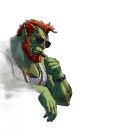 staff, mask, creature, animal transparent PNG cut-out