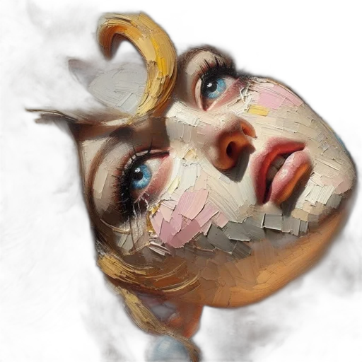 mask, face, dragon, creature transparent PNG cut-out