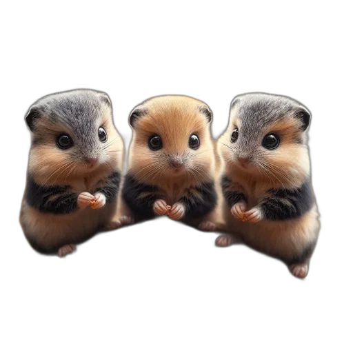 animal, 3d render, photorealistic, concept art transparent PNG cut-out