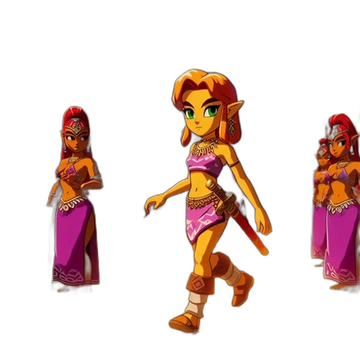3d render, concept art, pixel art, fantasy art transparent PNG cut-out