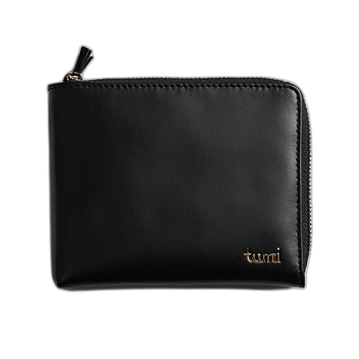 tumi, slim, billfold, black transparent PNG cut-out