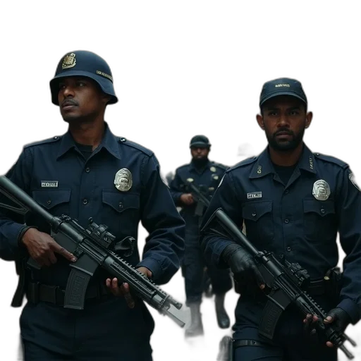 weapon, staff, concept art, police transparent PNG cut-out