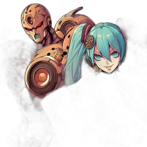 robot, mask, weapon, face transparent PNG cut-out