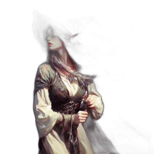 dress, staff, mask, jacket transparent PNG cut-out