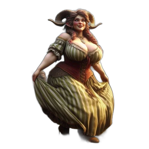 dress, staff, hat, concept art transparent PNG cut-out