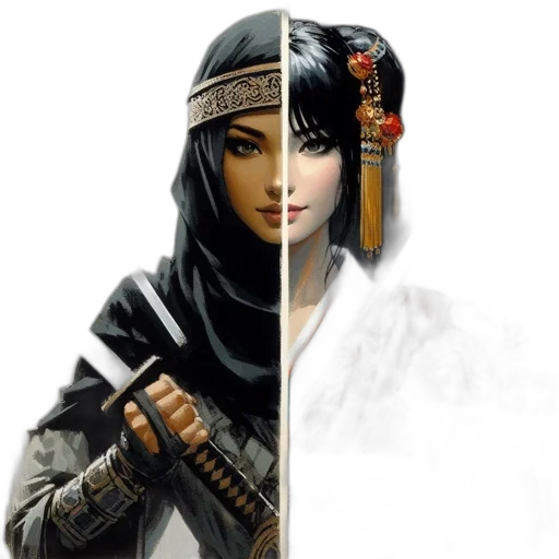 sword, weapon, concept art, fantasy art transparent PNG cut-out