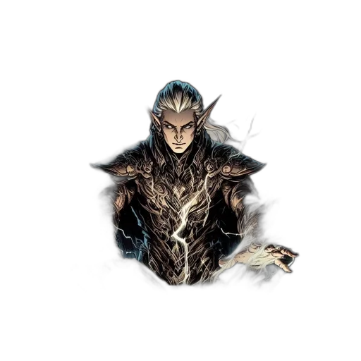 dragon, staff, sword, creature transparent PNG cut-out