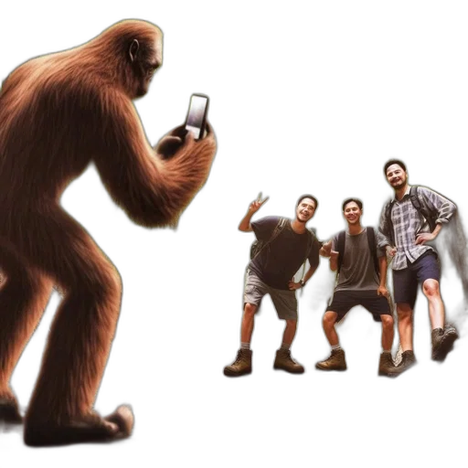 animal, creature, concept art, 3d render transparent PNG cut-out