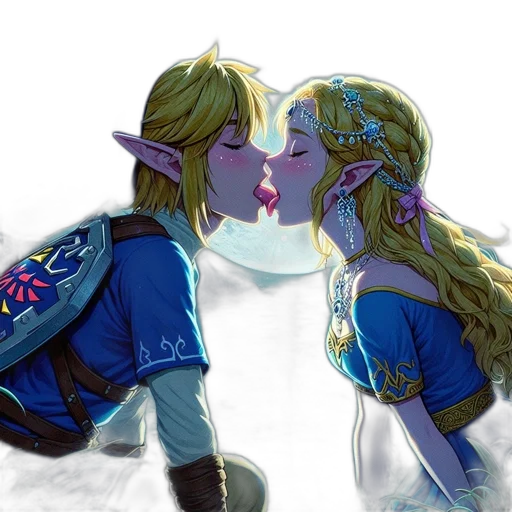 fantasy art, concept art, watercolor, pixel art transparent PNG cut-out