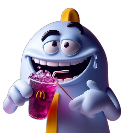 robot, staff, food, creature transparent PNG cut-out