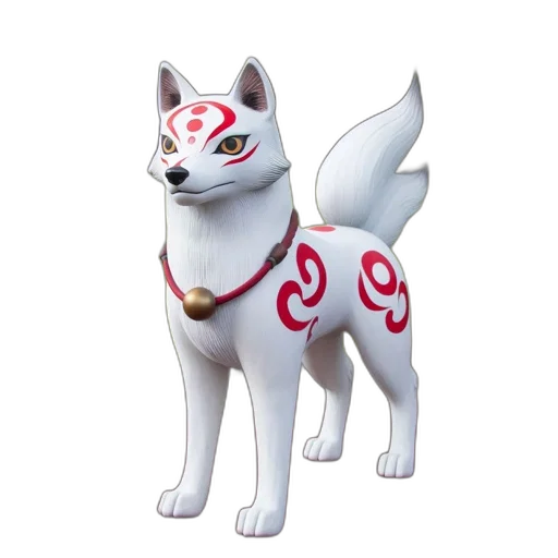 staff, animal, 3d render, concept art transparent PNG cut-out