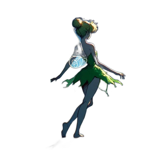 creature, staff, mask, dress transparent PNG cut-out