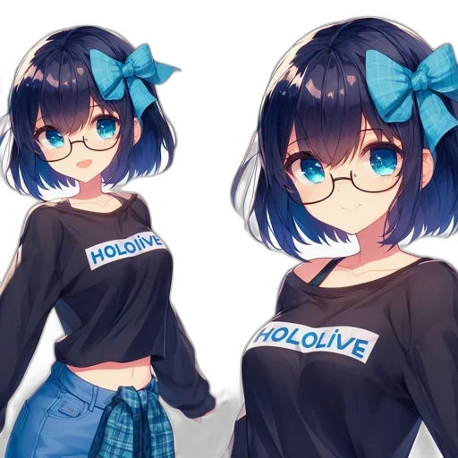dress, jacket, creature, anime transparent PNG cut-out