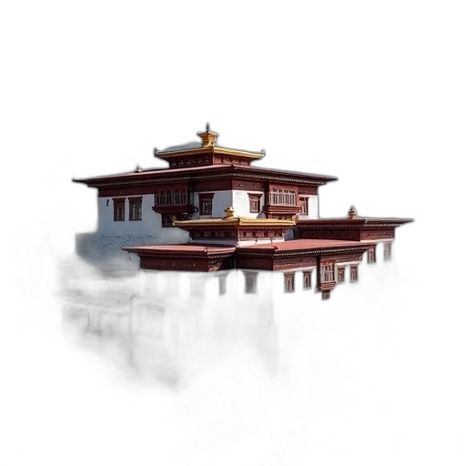 building, staff, crown, dragon transparent PNG cut-out