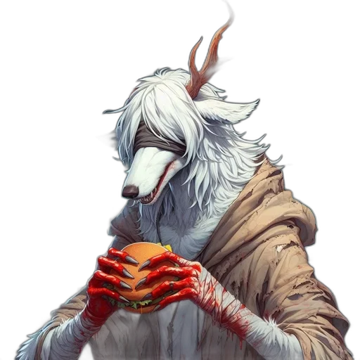 mask, animal, creature, staff transparent PNG cut-out