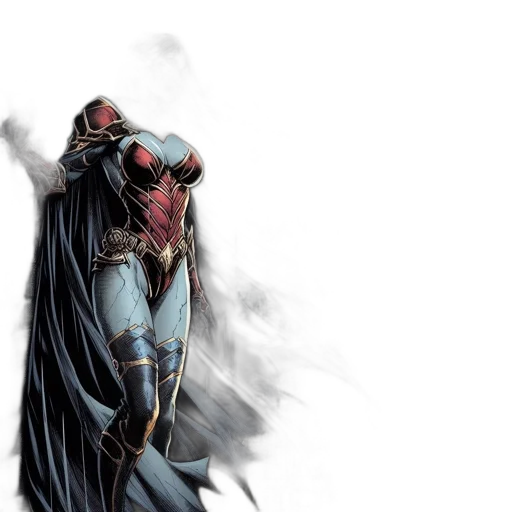mask, comic book art, concept art, fantasy art transparent PNG cut-out