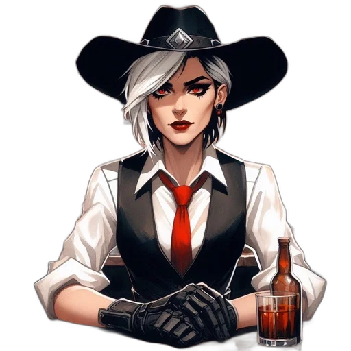 staff, hat, jacket, pixel art transparent PNG cut-out