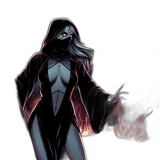 mask, jacket, comic book art, concept art transparent PNG cut-out
