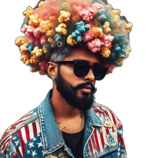 hat, jacket, crown, hair transparent PNG cut-out