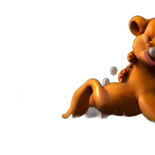 animal, creature, 3d render, concept art transparent PNG cut-out