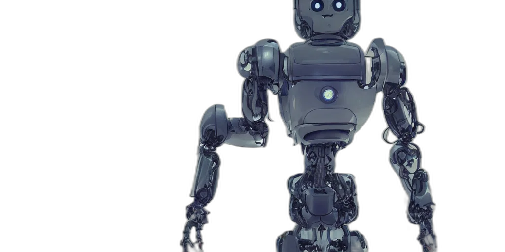 robot, 3d render, concept art, pastel transparent PNG cut-out