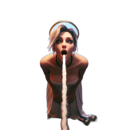 staff, dress, umbrella, weapon transparent PNG cut-out